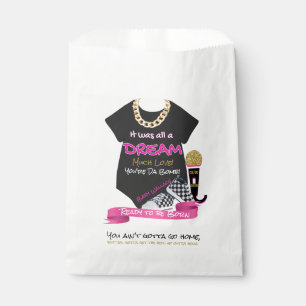 Sacolinha Era todo o um rosa & um ouro de Hip Hop dos anos