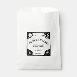 Sacolinha Espírito Conselho Halloween Favor Bolsas
