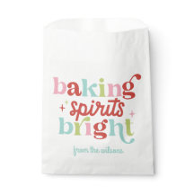 Espírito de Confeitaria Pastel Retro Natal Brilhan