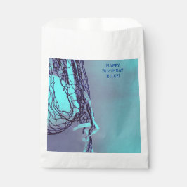 Sacolinha Esportes De Lâmpada Azul E Azul De Tela