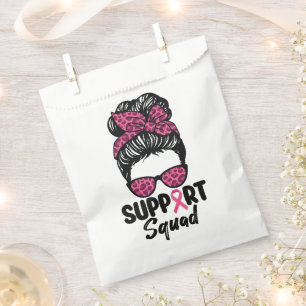 Sacolinha Esquadrão de Apoio Cabelo Desgrenhado Rosa Guerrei