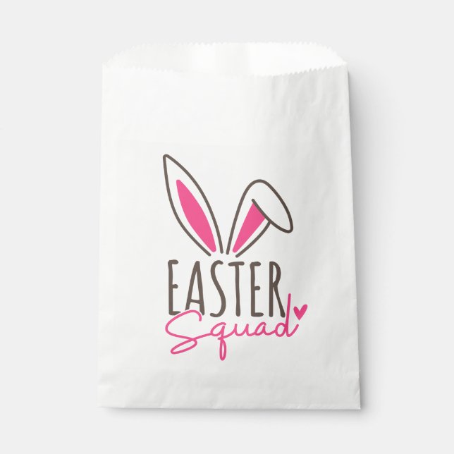 Sacolinha Esquadrão de Páscoa da Família Correspondente (Frente)