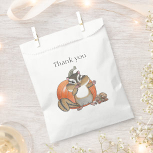 Sacolinha Esquilo do Chipmunk Obrigado Bag do Favor