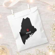 Estado Elegante Simples do Casamento Maine