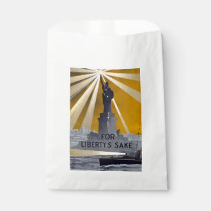 Sacolinha Estátua da Liberdade Tocha & Marinha dos EUA Segun