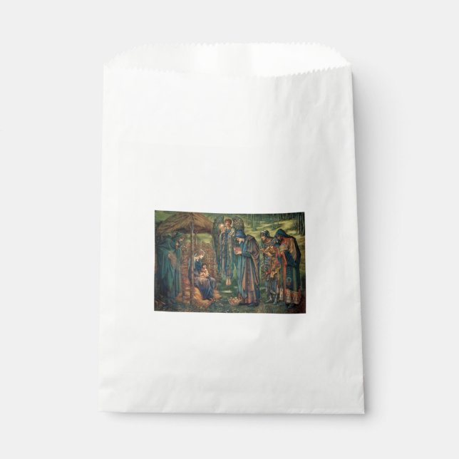 Sacolinha Estrela de Belém (por Edward Burne-Jones) (Frente)