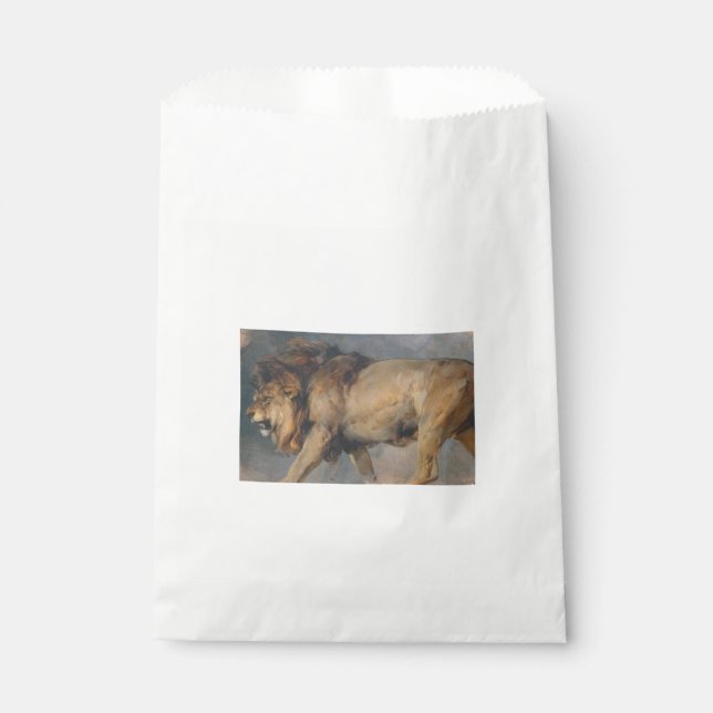 Sacolinha Estudo de um Leão (por Edwin Henry Landseer) (Frente)