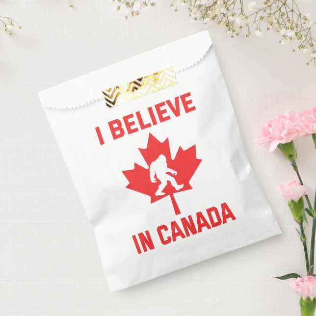 Sacolinha Eu Acredito No Canadá - Pé Grande Engraçado (Selado)