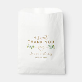 Sacolinha Eucalyptus Wedding Favor Bag