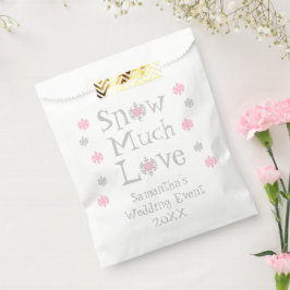 Sacolinha Evento de Casamento de Muita Amor com Neve