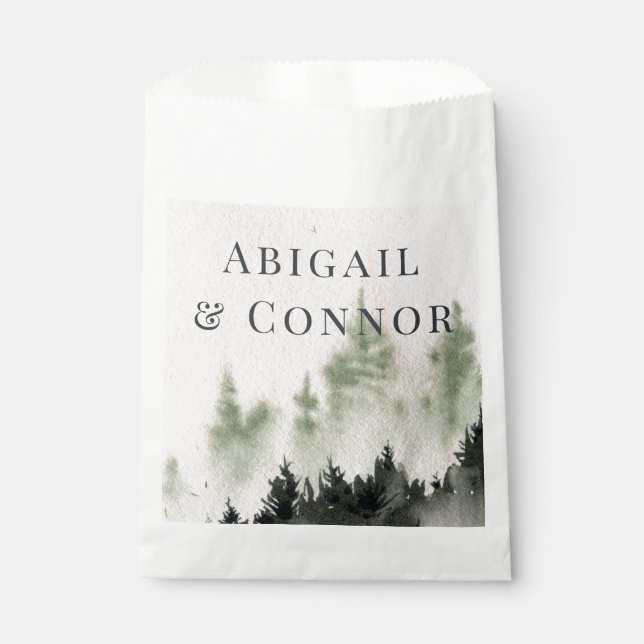 Sacolinha Evergreen Mountain Mist - Cinza russa de inverno b (Frente)