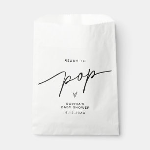 Sacolinha EVERLEIGH Pronto Para Pop Chá de fraldas De Pipoca