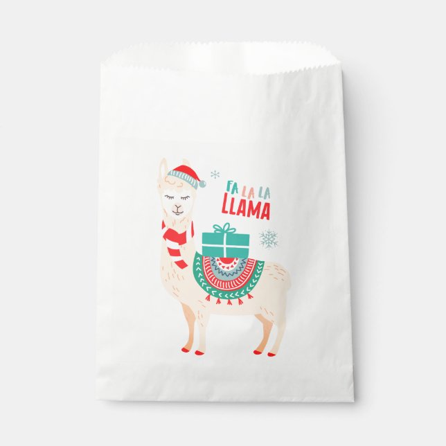 Sacolinha Fa La Llama | Natal (Frente)