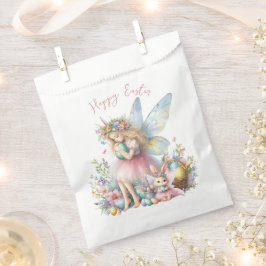 Sacolinha Fada de Primavera de Páscoa de de Aquarela