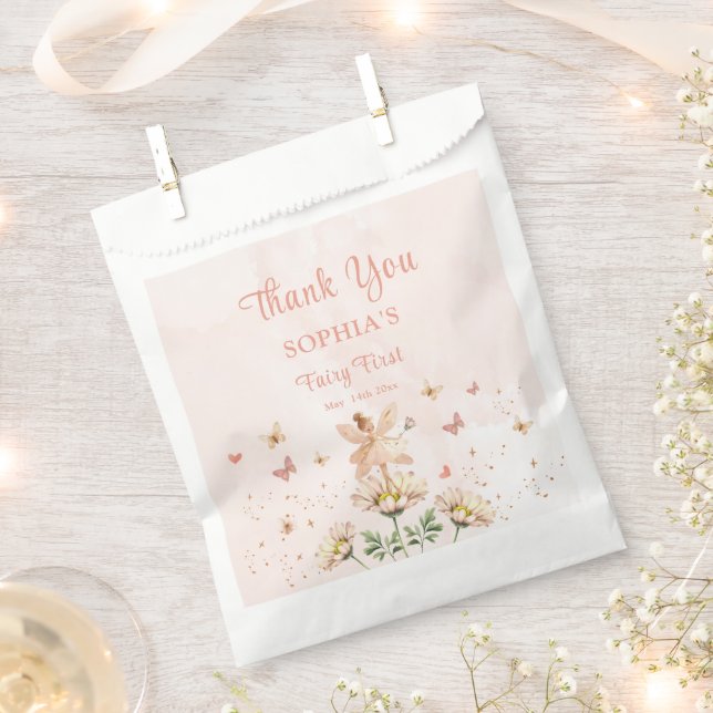 Sacolinha Fairy Garden Girl Birthday Party (Cortado)