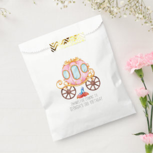 Sacolinha Fairytale Princesa Birthday Favor Bolsas