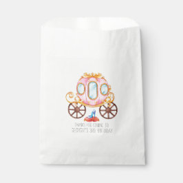 Sacolinha Fairytale Princesa Birthday Favor Bolsas