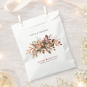 Sacolinha Fall Autumn Deixa Casamento Russo de Boho