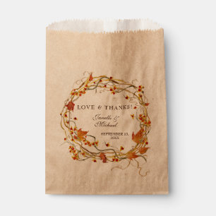 Sacolinha Fall Wreath Bitterdoce Rustic Elegant Weding