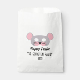 Sacolinha fantasia de mascarada de máscara de rato