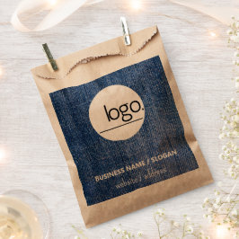 SACOLINHA FASHION ESSENCIAL DENIM BLUE BUSINESS ADICIONAR LO