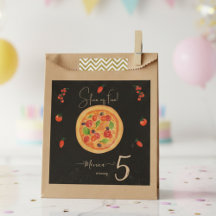 Fatia de diversão, aniversário de pizza