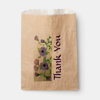 Sacolinha Favor de Aquarela Obrigado