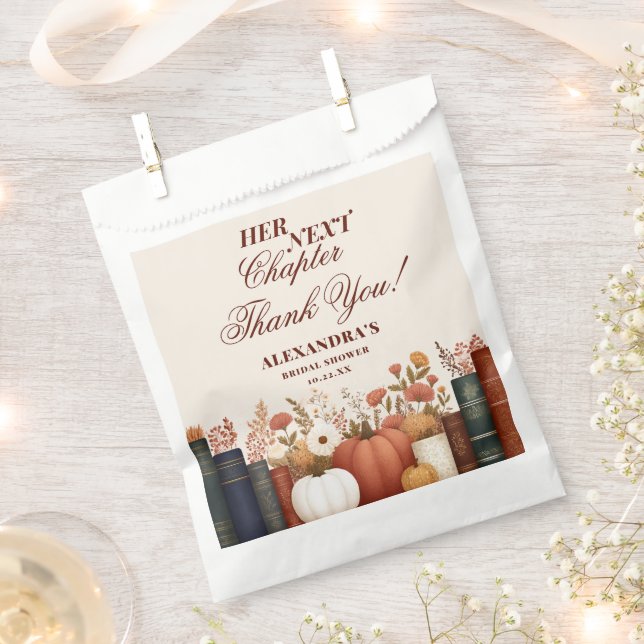 Sacolinha Favor de Chuveiro de Noiva Tema de Livro do Próxim (Cortado)