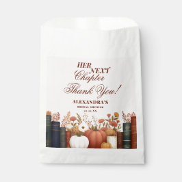 Sacolinha Favor de Chuveiro de Noiva Tema de Livro do Próxim