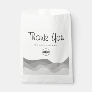Sacolinha Favorecer Bolsas Agradecemos a sua barra de papel