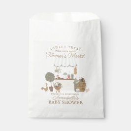 Sacolinha Fazenda verde para o mercado de Chás de fraldas fr