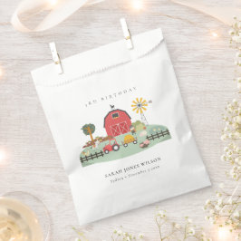 Sacolinha Fazenda Vermelho Bonito De Barnyard Animal Qualque