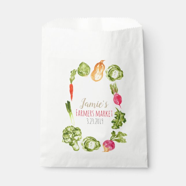 Sacolinha Fazendeiros bonitos vendem bolsa de favor de anive (Frente)