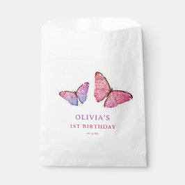 Sacolinha Feliz Aniversário Festa de aniversário da Borbolet