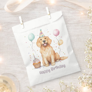 Sacolinha Feliz aniversário - Ouro de varejo