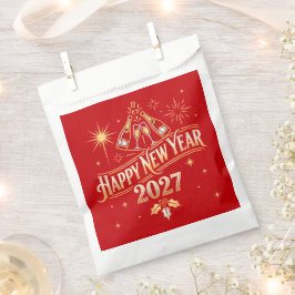 Sacolinha Feliz Ano Novo 2027 Celebração