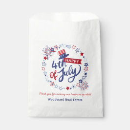 Sacolinha Feliz dia 4 de julho Pop por personalizado