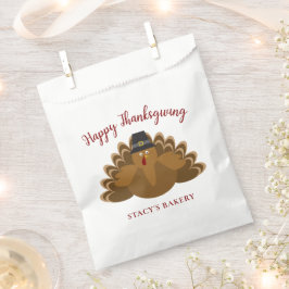 Sacolinha Feliz Dia de Ação de Graças Turquia Festiva