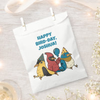 Feliz Dia de Pássaro Pássaros Cartoon Ameaçaram An