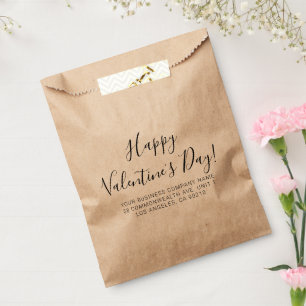 Sacolinha Feliz Dia dos Namorados com endereço personalizado