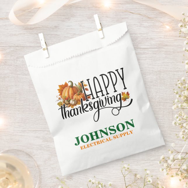 Sacolinha Feliz Festa de Ação de Graças (Cortado)