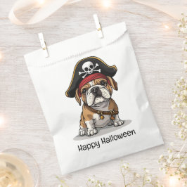 Sacolinha Feliz Halloween Pirate English Buldoskull
