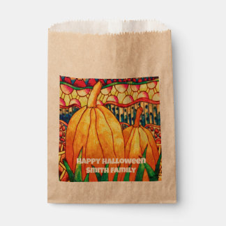 Sacolinha Feliz Halloween Pumpkin Favor Bag