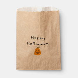 Sacolinha Feliz Halloween Pumpkin Treat Bag