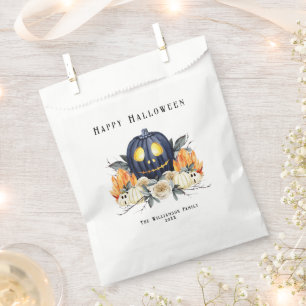 Sacolinha Feliz Halloween Spooky Samhain Pumpkins Crystals