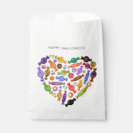 Sacolinha Feliz Halloween Spooky Sweet Candy Heart