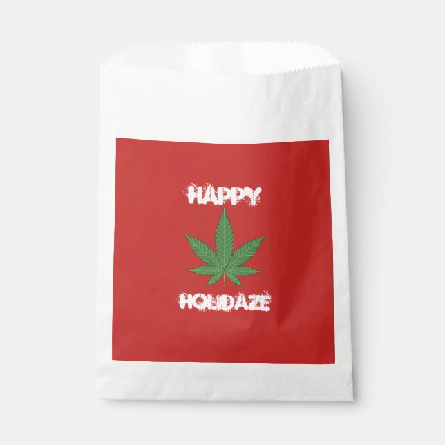 Sacolinha Feliz Holidaze Personalizado (Frente)