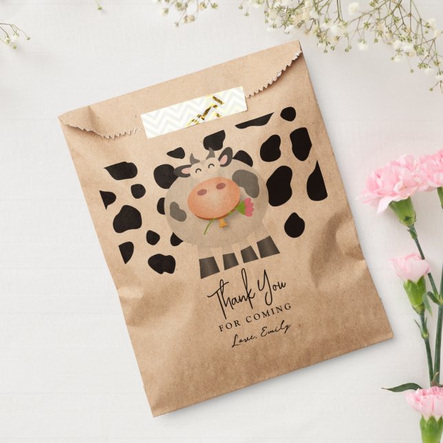 Sacolinha Feliz Natal Da Vaca, Obrigado Por Ter Vindo (Selado)