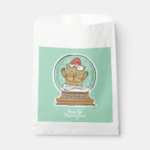 Feliz Natal Engraçado Gato personalizado bolsas