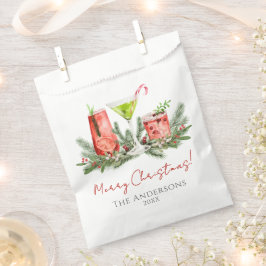 Sacolinha Feliz Natal Festivos Coquetéis Feriado